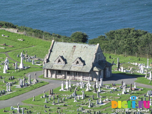 SX23180 Old Church by the sea on Great Orme's Head